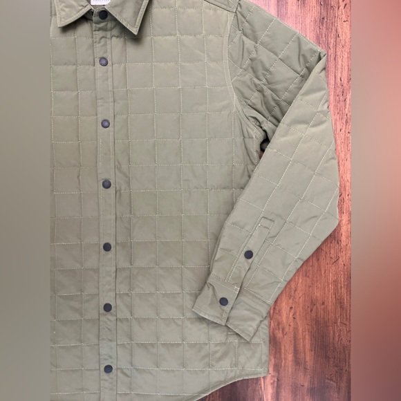 Fayettechill Thatcher Shirt Jacket Size XL Olive Green Utility Hipster Work NWT - Picture 4 of 13